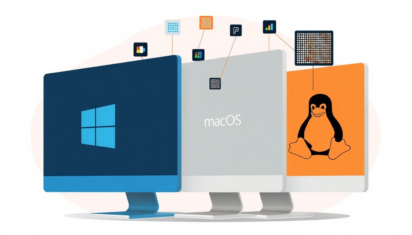 A BMP formátum natívan támogatott Windows alatt, macOS és Linux kevésbé.