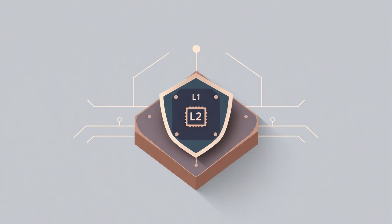 Az L1 cache a leggyorsabb, legközelebb a CPU-hoz található.