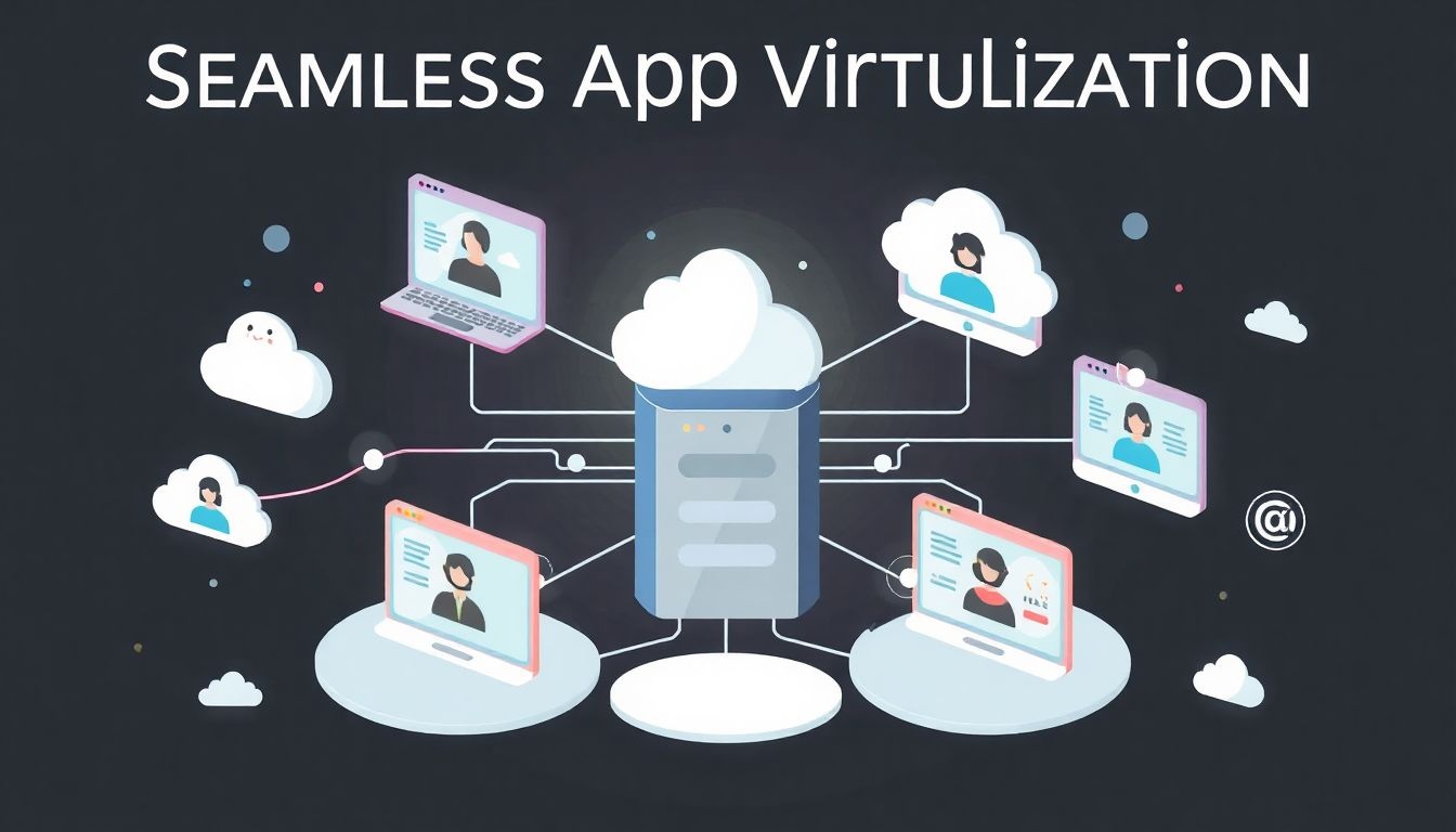 A Citrix Virtual Apps valós idejű alkalmazás-virtualizációt biztosít felhasználóknak.