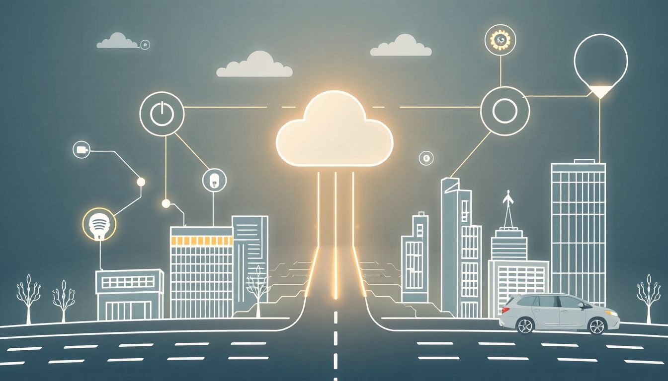 A cloudletek valós idejű adatfeldolgozást biztosítanak autonóm járművek számára.