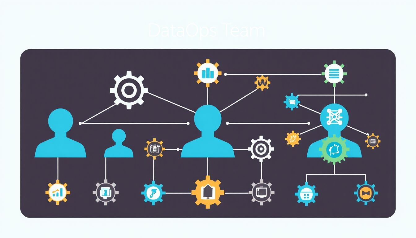 A DataOps csapatban kulcsszerep a fejlesztők és adatmérnökök.