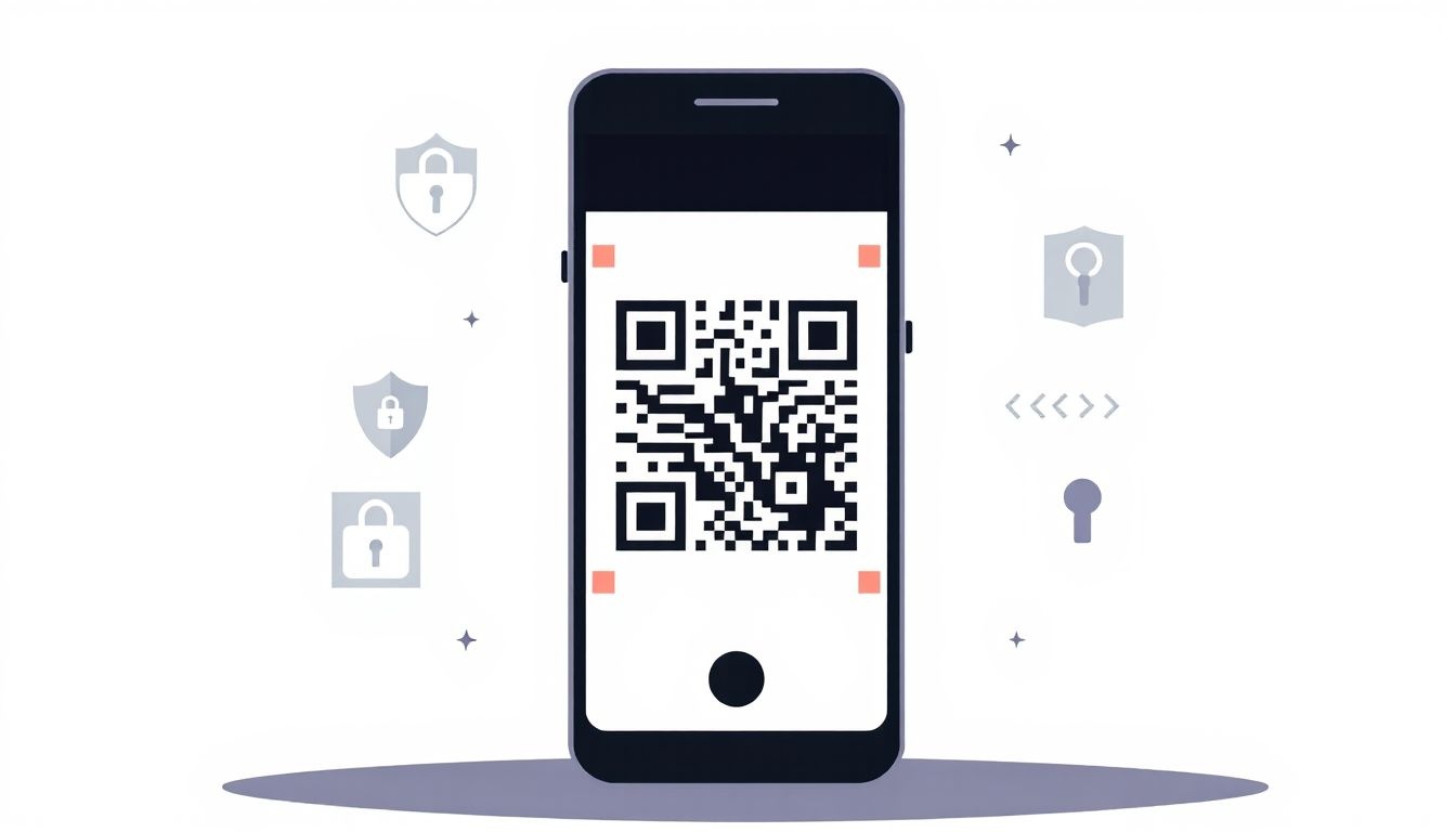 A QR-kód gyors és biztonságos Google Authenticator beállítást tesz lehetővé.