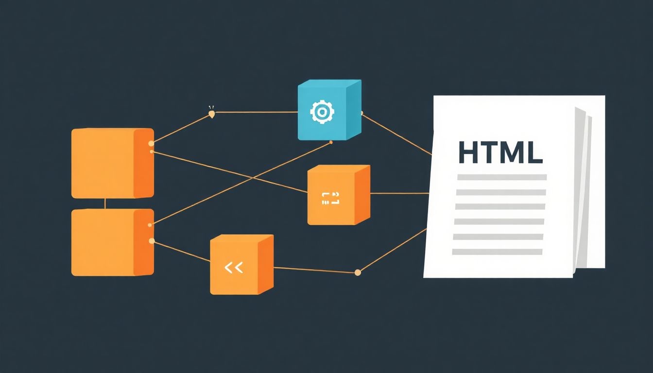 A HTML tagek hierarchikus szerkezete határozza meg a dokumentumot.