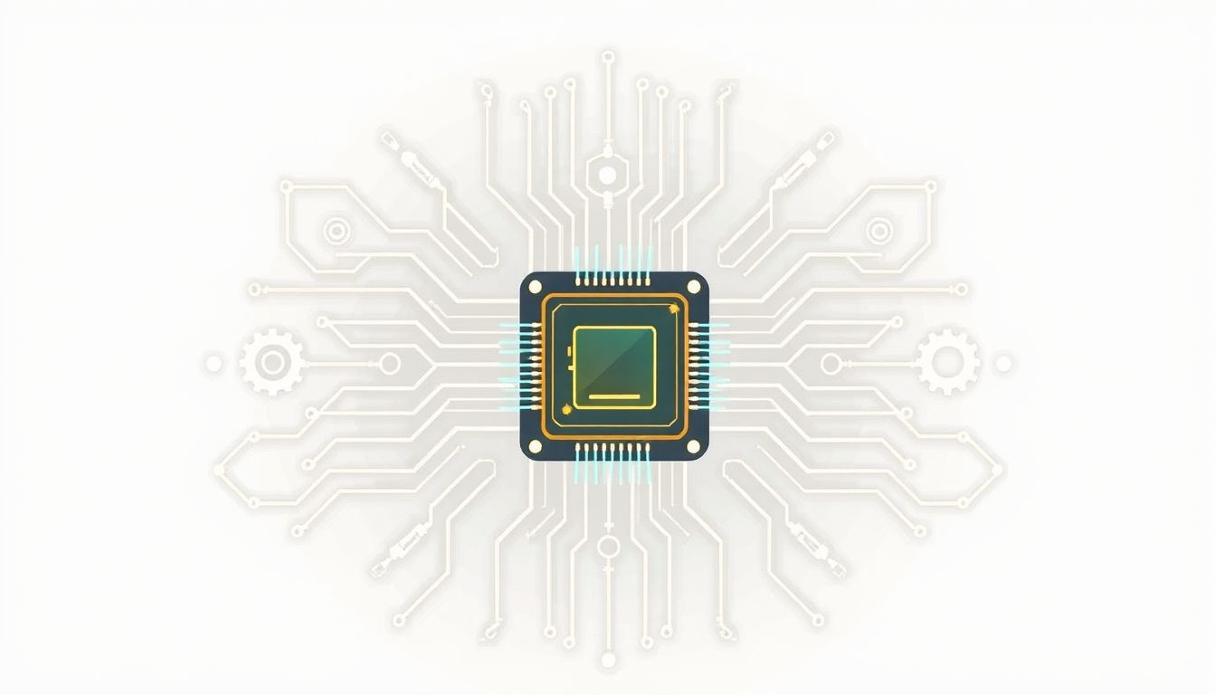 A CPU az adatfeldolgozás és irányítás agya a számítógépben.
