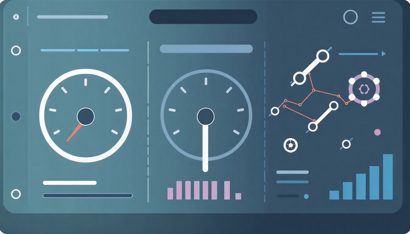 A KPI-ok az executive dashboardon gyors döntéstámogatást nyújtanak.