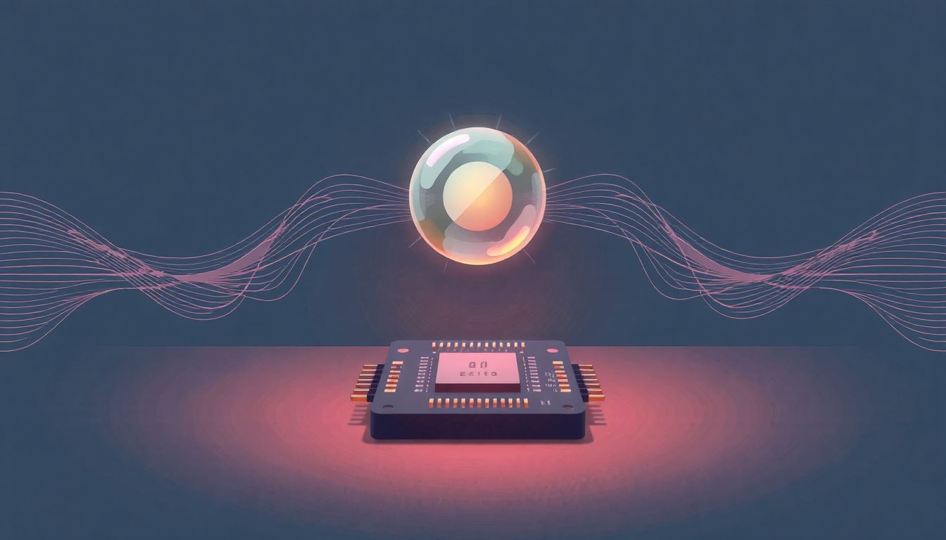 A qubit egyszerre lehet 0 és 1 állapotban szuperpozícióban.
