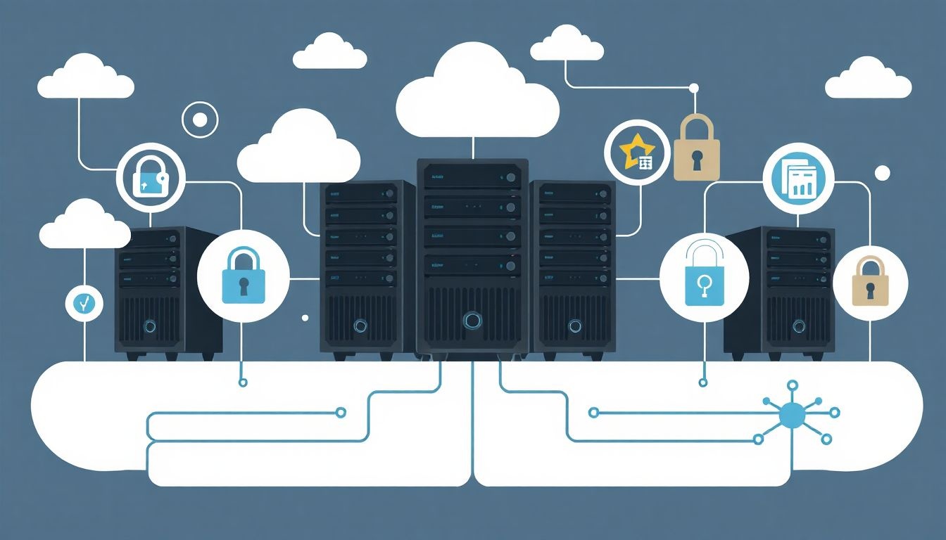 Az adatközponti szolgáltatások az IT-infrastruktúra gerincét képezik.