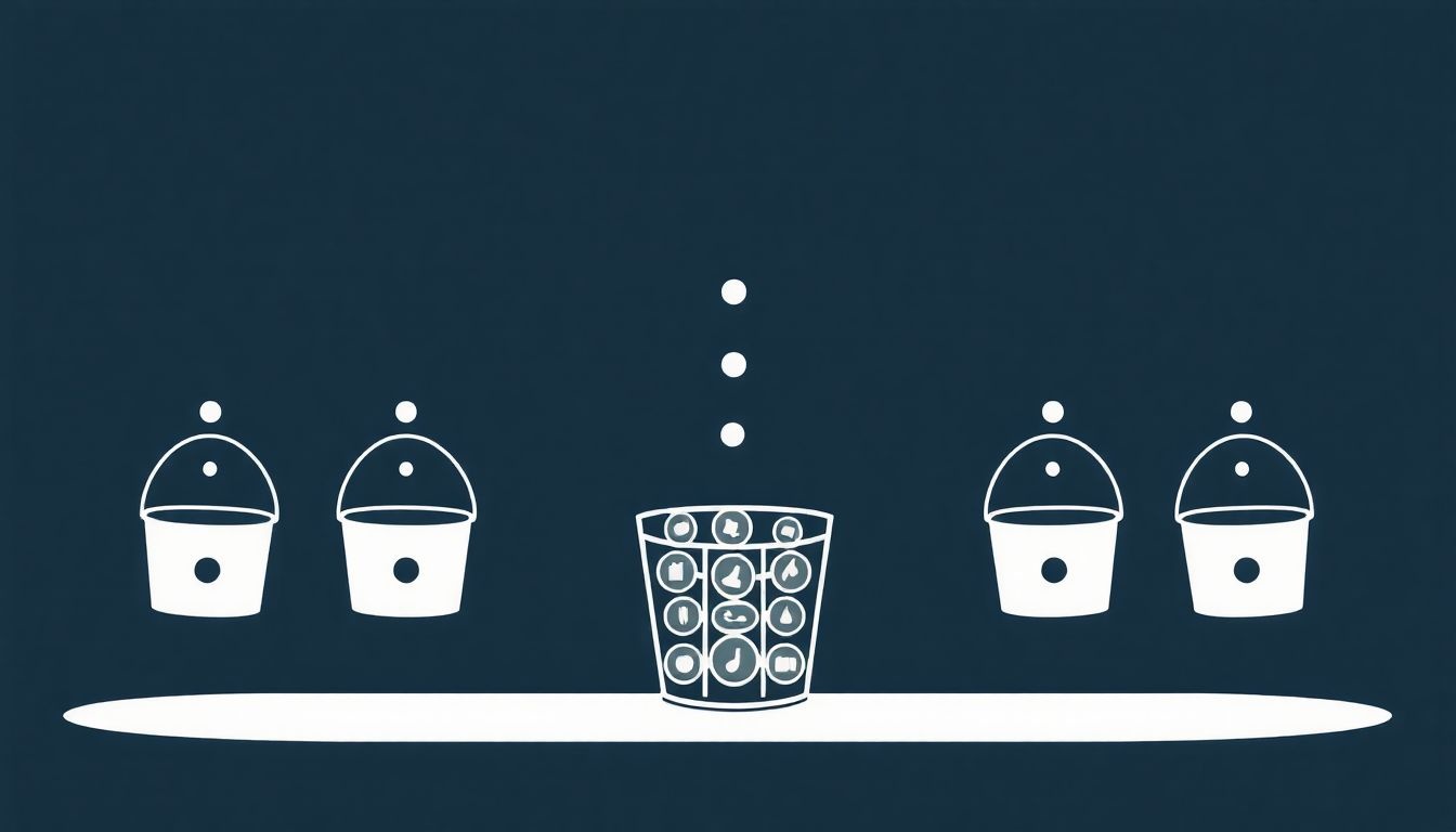 A token bucket algoritmus rugalmas adatelőírást tesz lehetővé.