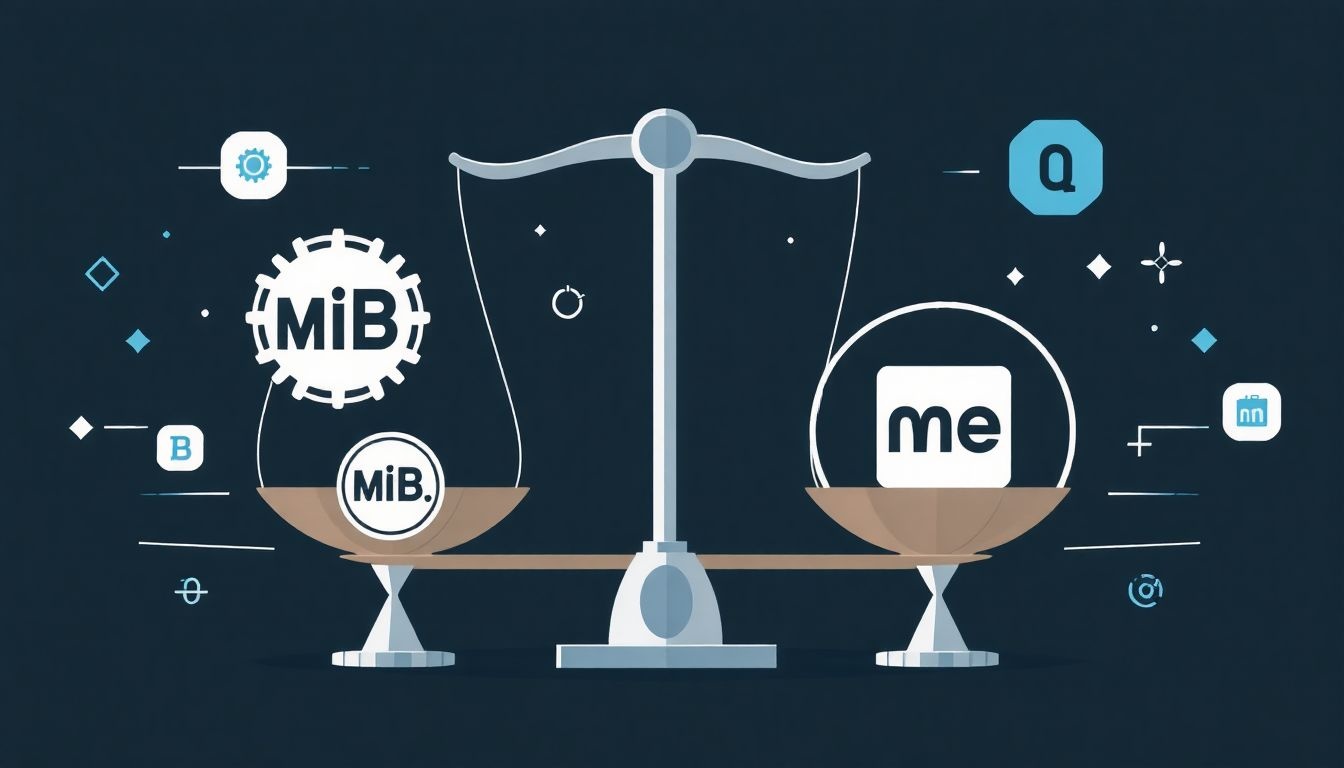 A MiB pontosabb adatmérés, mint a megabájt, bináris alapú.