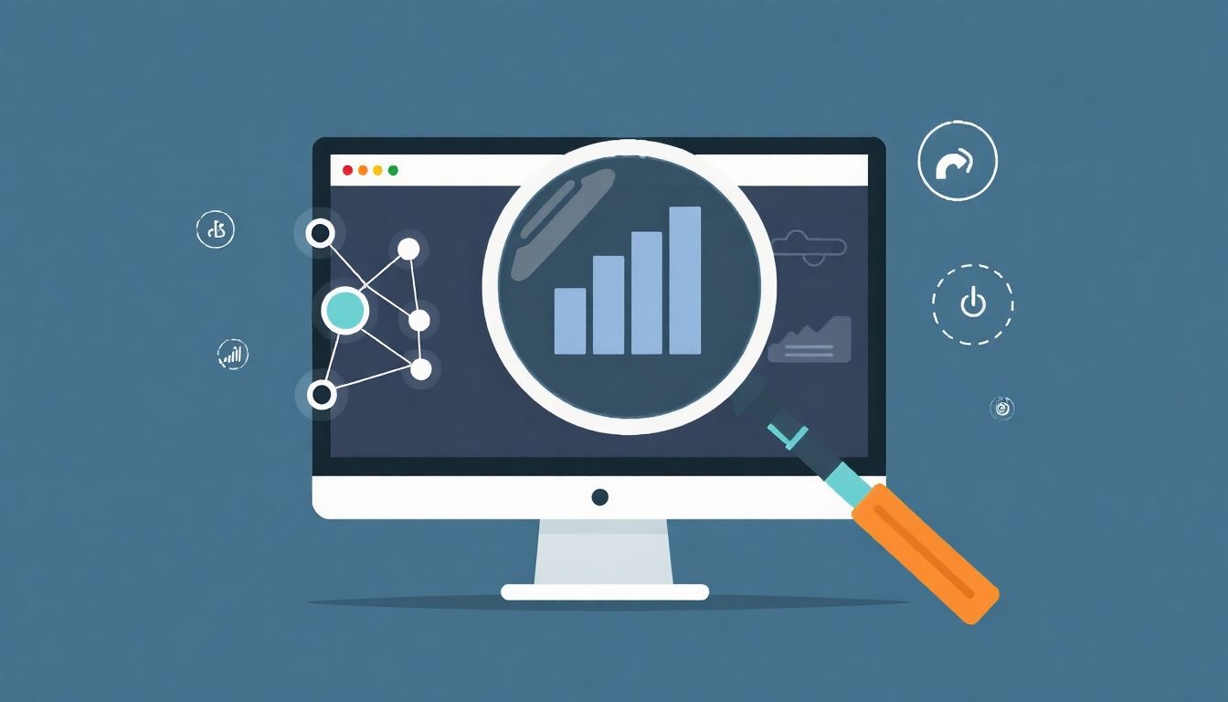 A Google Analytics pontos adatokat ad a minisite felhasználói viselkedéséről.