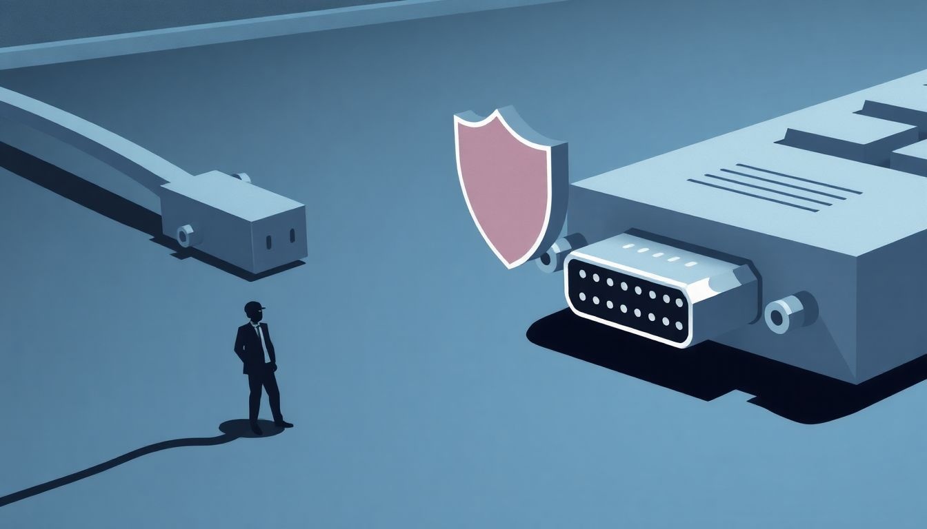 A PS/2 port könnyen sebezhető, keylogger veszélyt rejtve.
