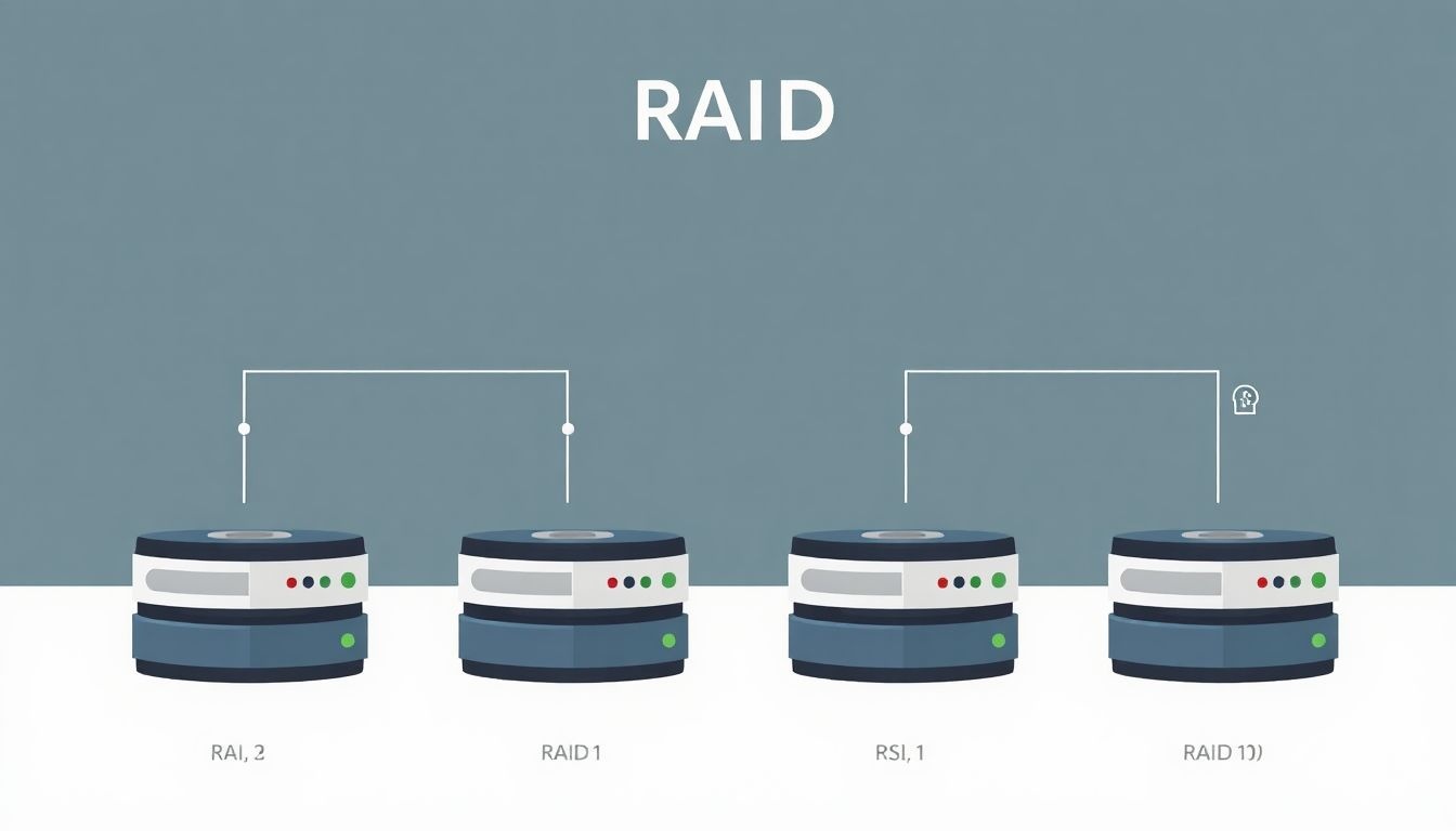 A RAID 0 gyors, de nincs adatvédelem, ellentétben a RAID 1-gyel.