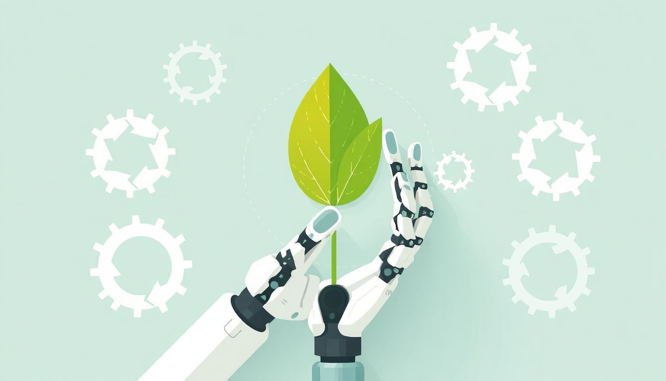 A robotgazdaság csökkenti az ipari hulladék és energiafogyasztást.