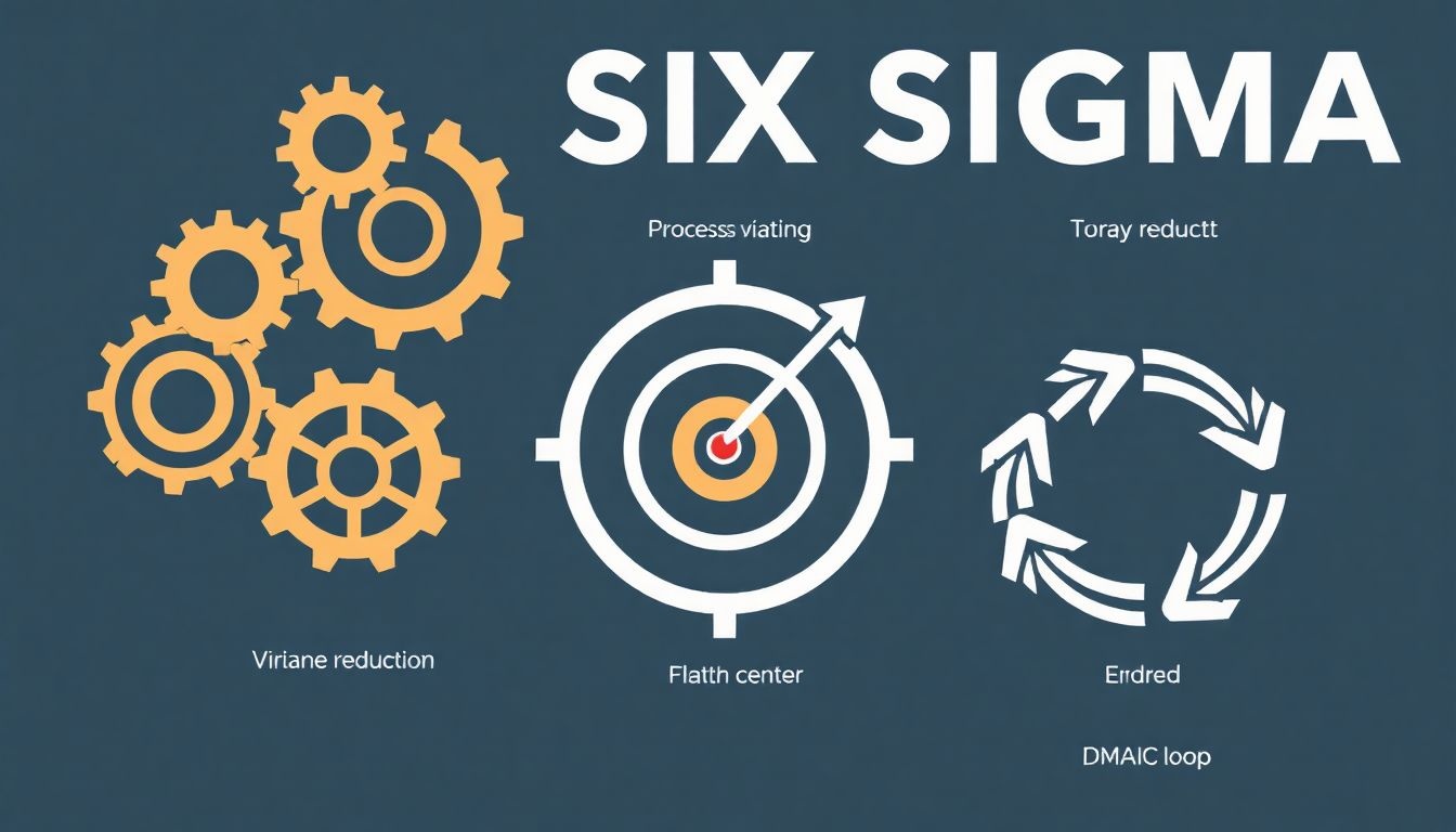 A Six Sigma DMAIC ciklusa a folyamatos hibacsökkentést szolgálja.