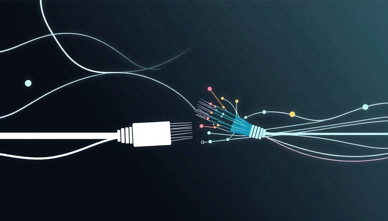A DSL telefonvonalakon gyors internetkapcsolatot biztosít széles sávval.