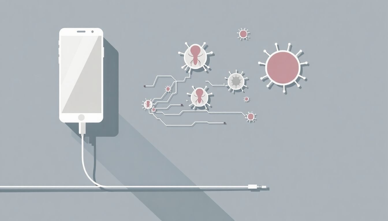 A Juice jacking adatlopást és malware terjesztést okozhat USB-porton.