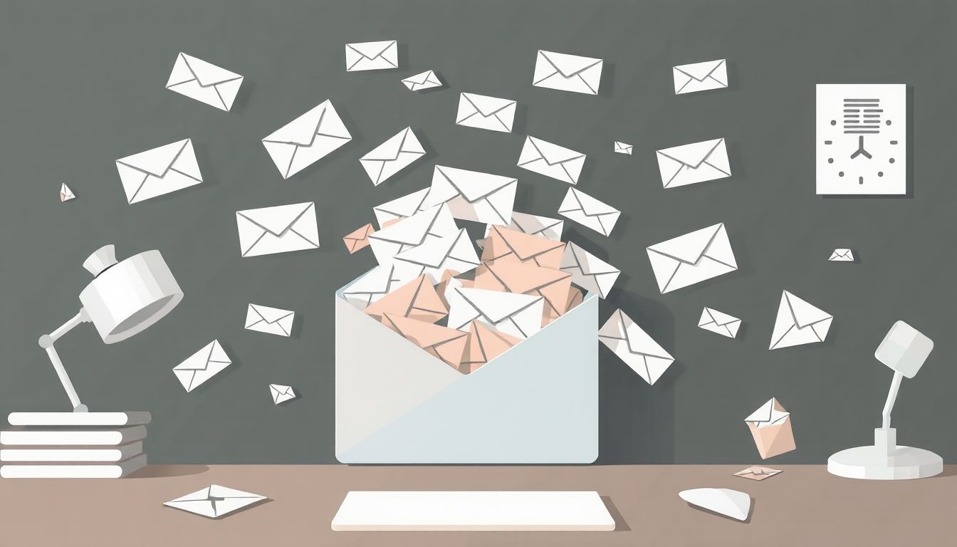 A túlterhelt e-mail-fiók jelentősen rontja a vállalati hatékonyságot.
