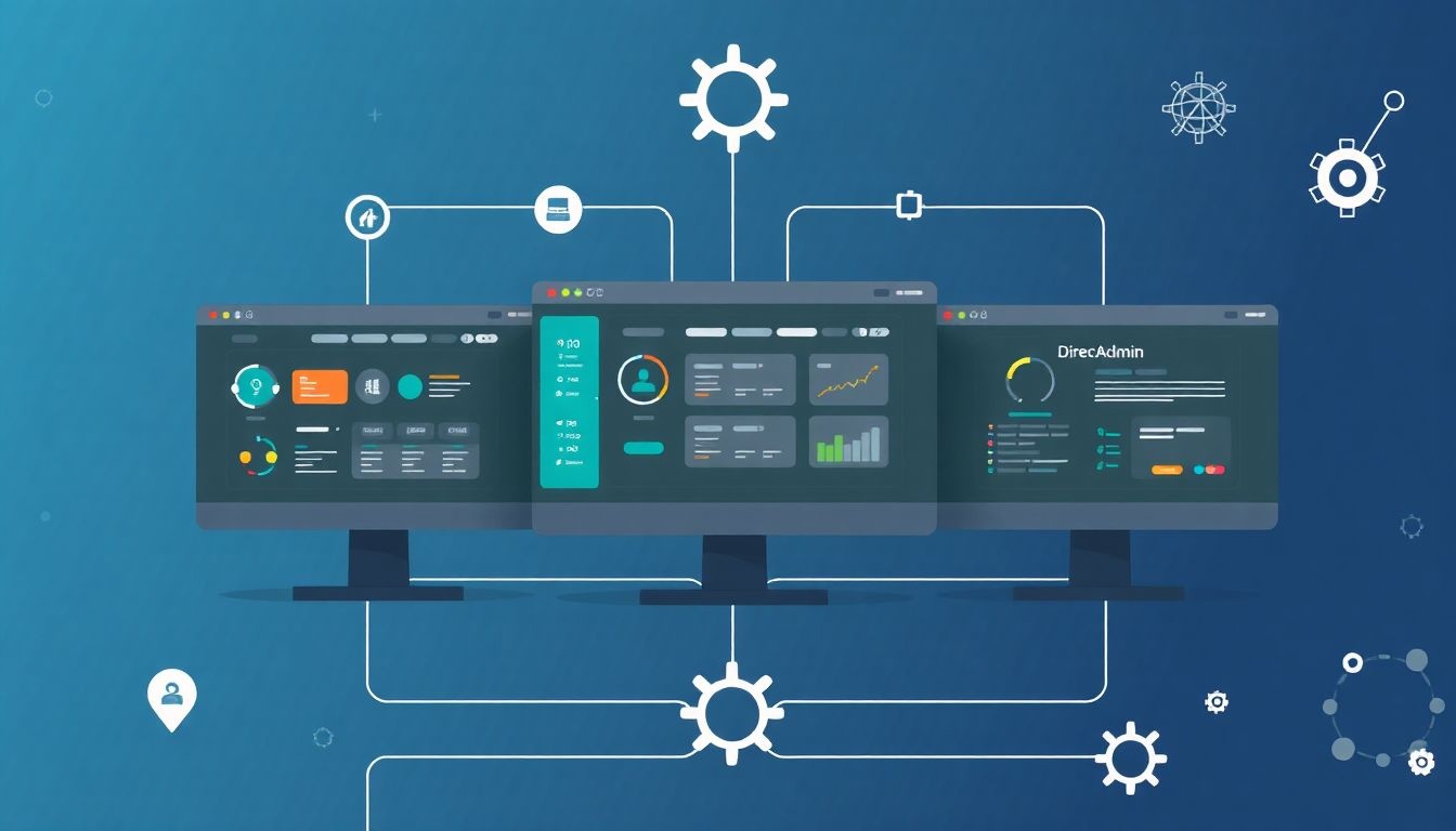 A cPanel, Plesk és DirectAdmin egyszerűsíti a VPS kezelését.