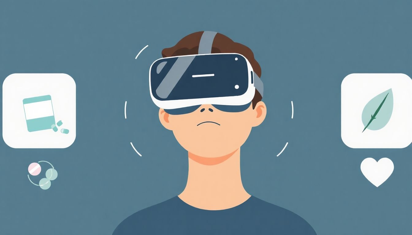 A VR rosszullét gyógyszeres kezelése antihisztaminokkal és gyömbérrel történik.
