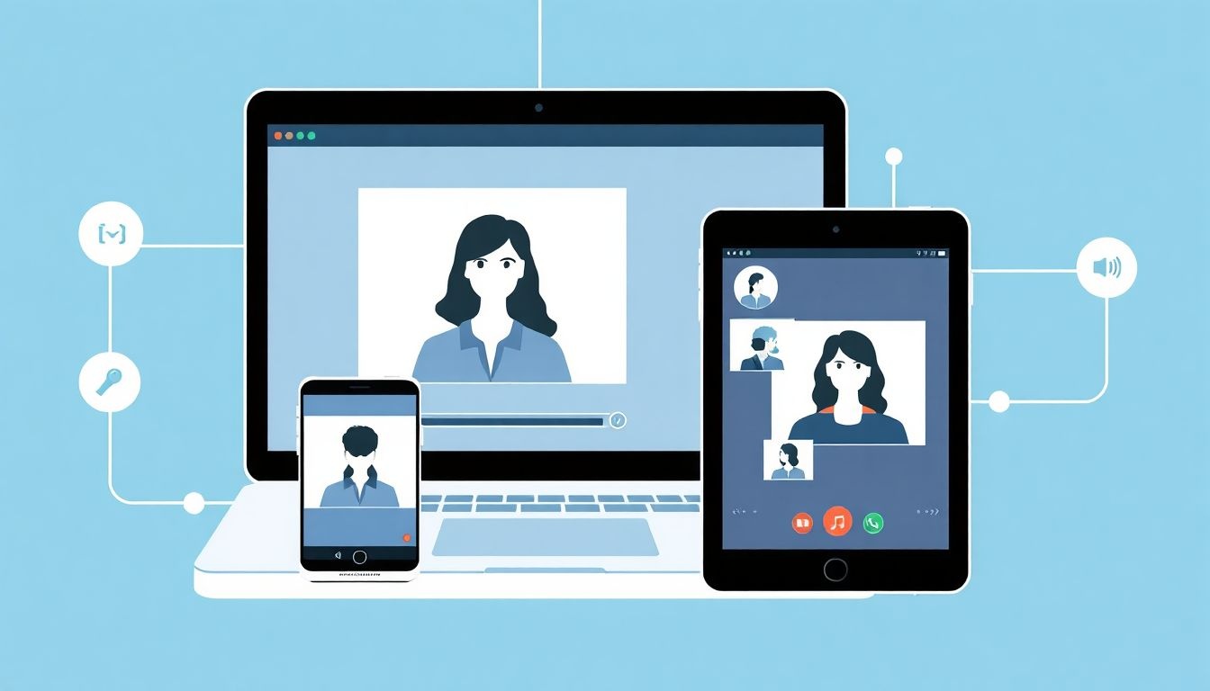 A Webex Meetings valós idejű HD videó- és hangkommunikációt biztosít.