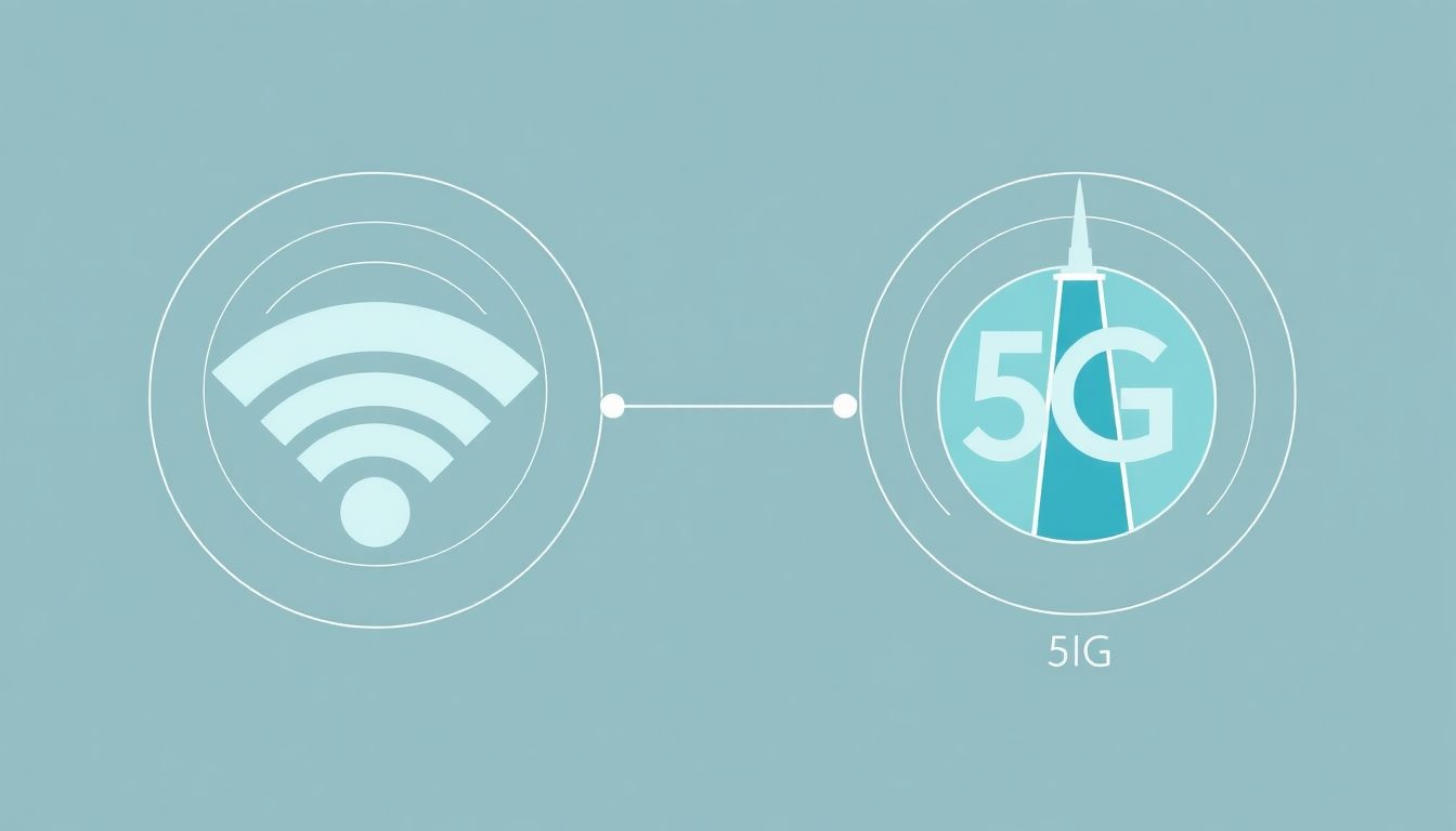 A Wi-Fi 6 és 5G együtt gyorsabb, stabilabb kapcsolatot biztosít.