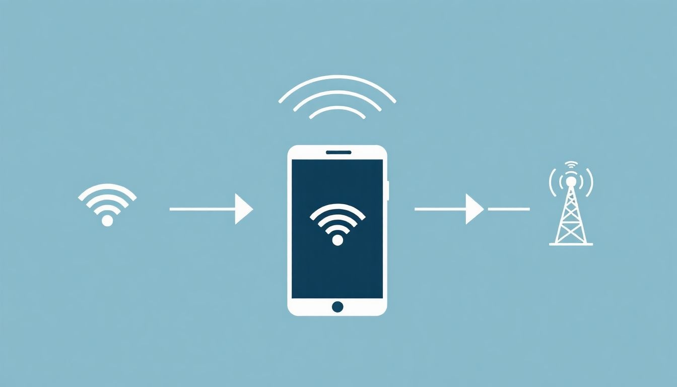 A Wi-Fi és mobilhálózat közötti handover zökkenőmentes hívásélményt biztosít.