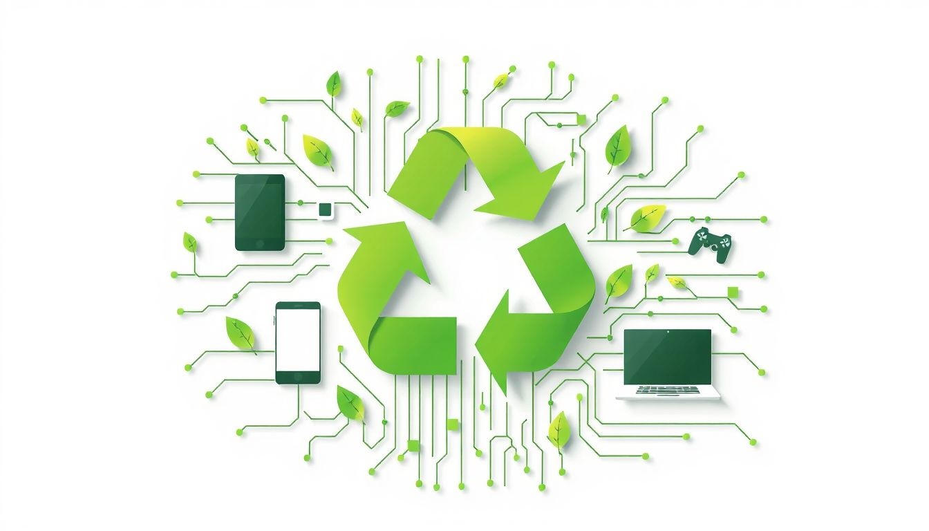 Az e-cycling fenntartható jövőt teremthet az elektronikai hulladékból.