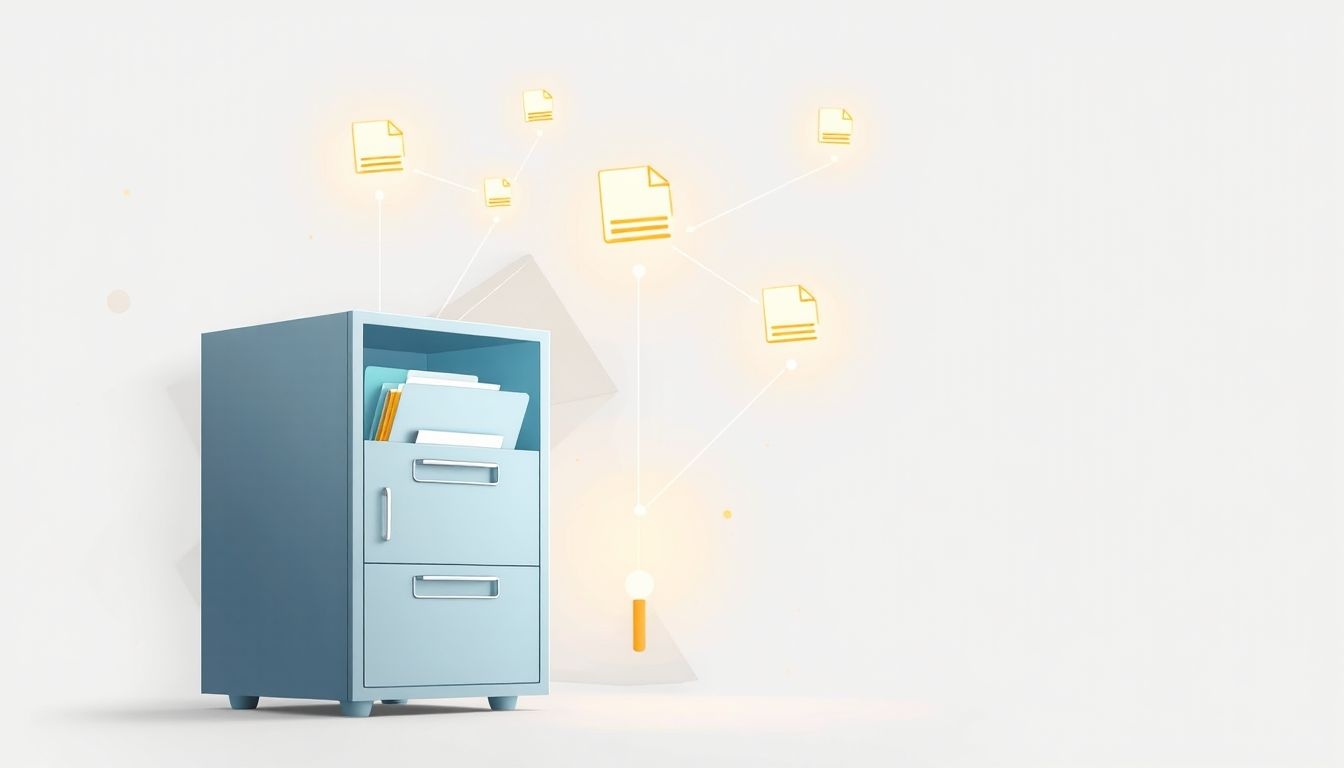 Az elektronikus iratok kezelése biztosítja a digitális adatok hosszú távú megőrzését.