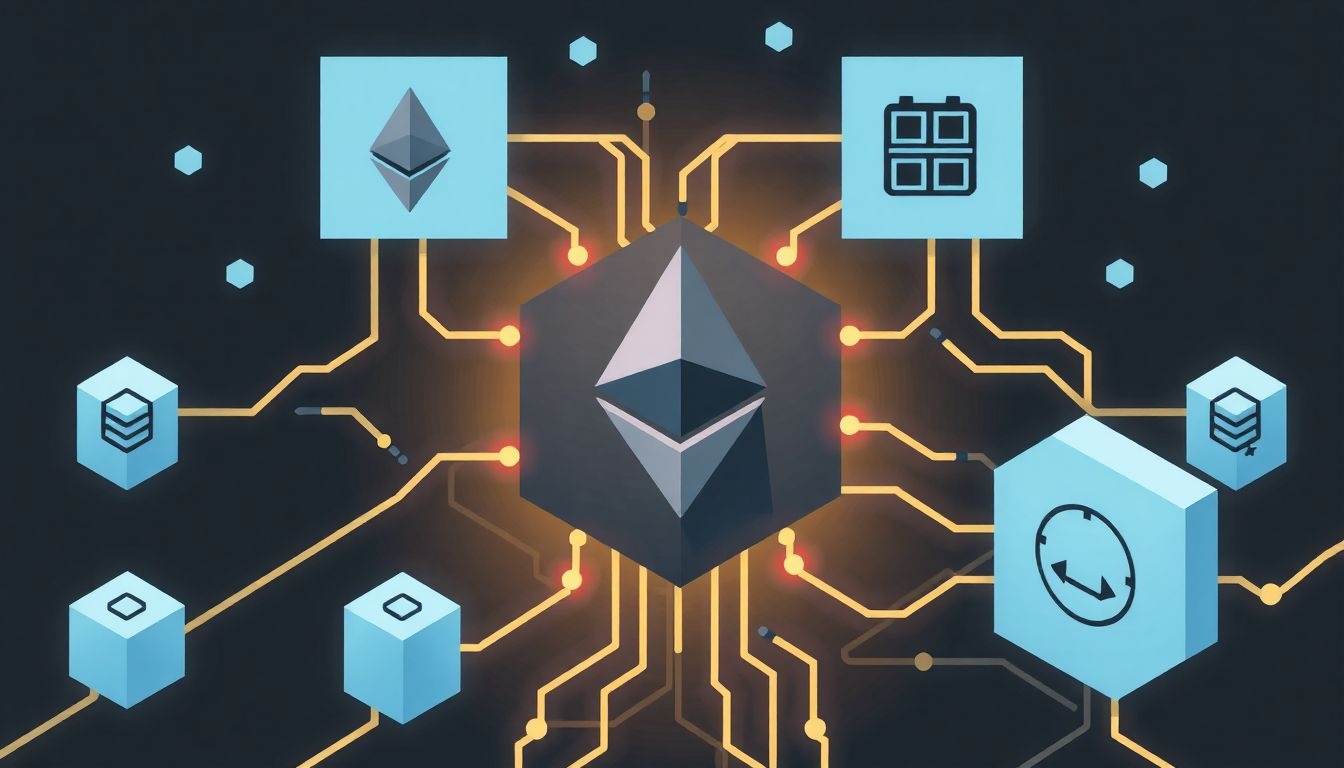 Az EVM futtatja az okosszerződéseket blokkláncon decentralizáltan.