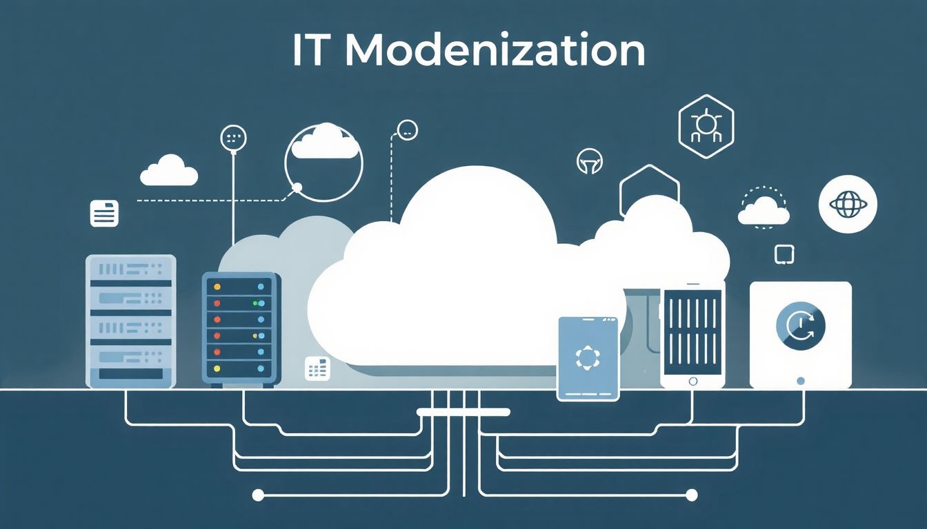 Az IT-modernizáció gyorsabb, biztonságosabb infrastruktúrát és adatkezelést eredményez.