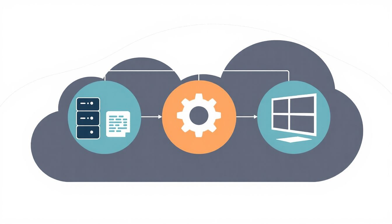Az ITaaS három alappillére: IaaS, PaaS és SaaS.