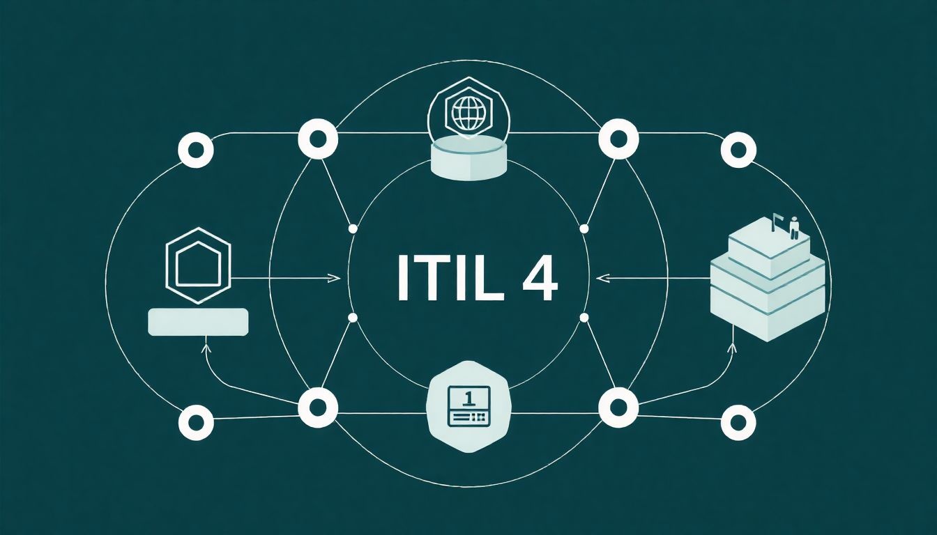 Az ITIL 4 négy dimenziója integrált szolgáltatásmenedzsmentet alkot.