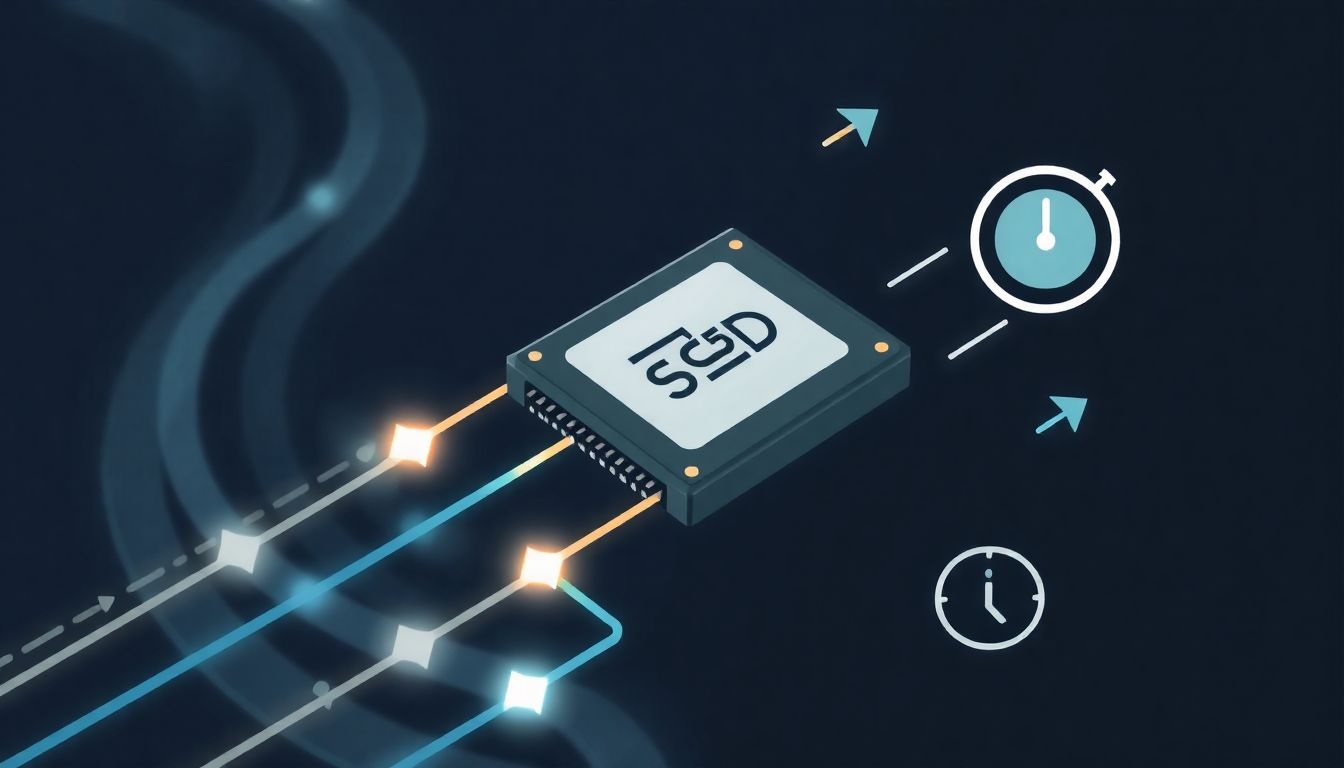 Az mSATA SSD késleltetése akár 0,1 ms alá is csökkenhet.