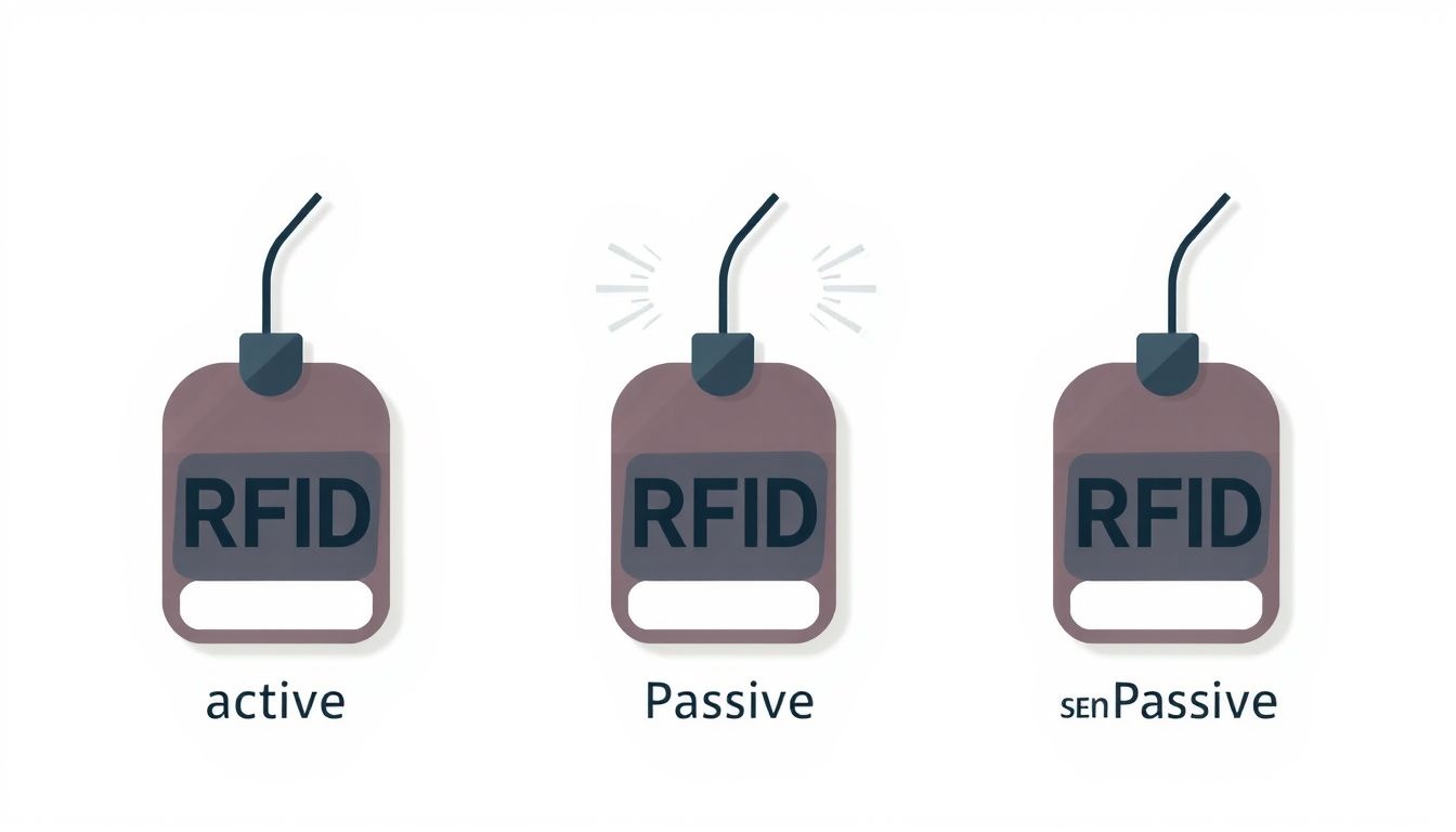 Az aktív RFID címkék hosszabb hatótávval rendelkeznek, mint a passzívak.