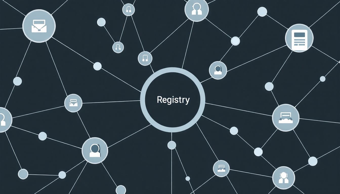 Az RMI Registry segíti az objektumok hálózati keresését és regisztrálását.