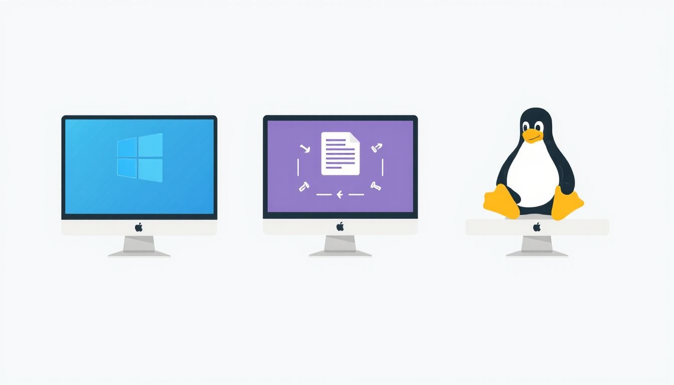 Windows, macOS és Linux eltérő billentyűparancsokat használnak beillesztésre.