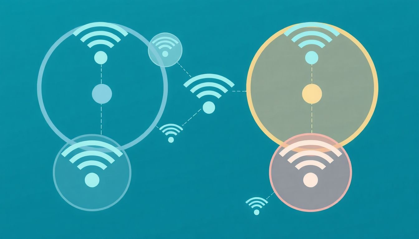 A BSS Coloring segítségével a Wi-Fi 6 csökkenti az interferenciát.