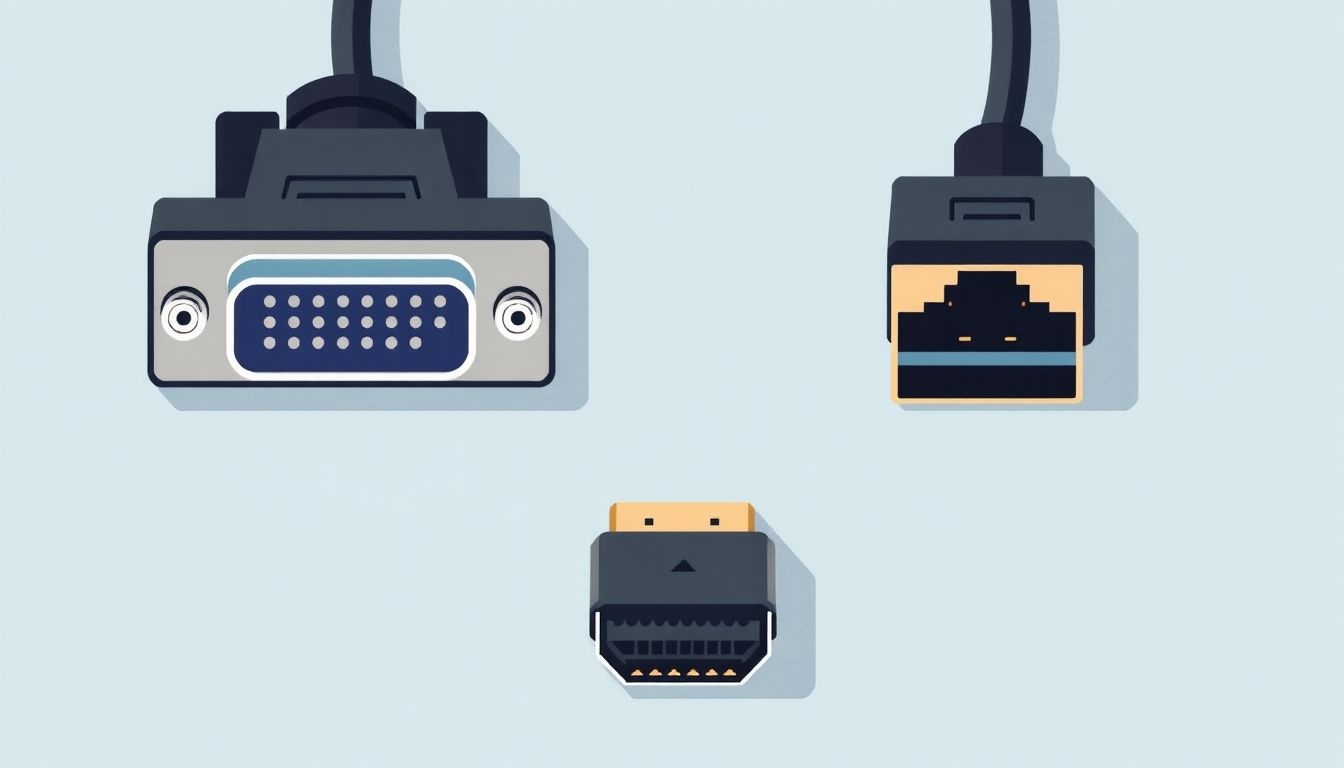 A DVI adapterek lehetővé teszik a különböző kijelző csatlakozást.