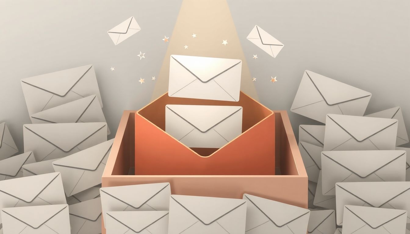 Az e-mail szűrés javítja a fontos üzenetek gyors észlelését.