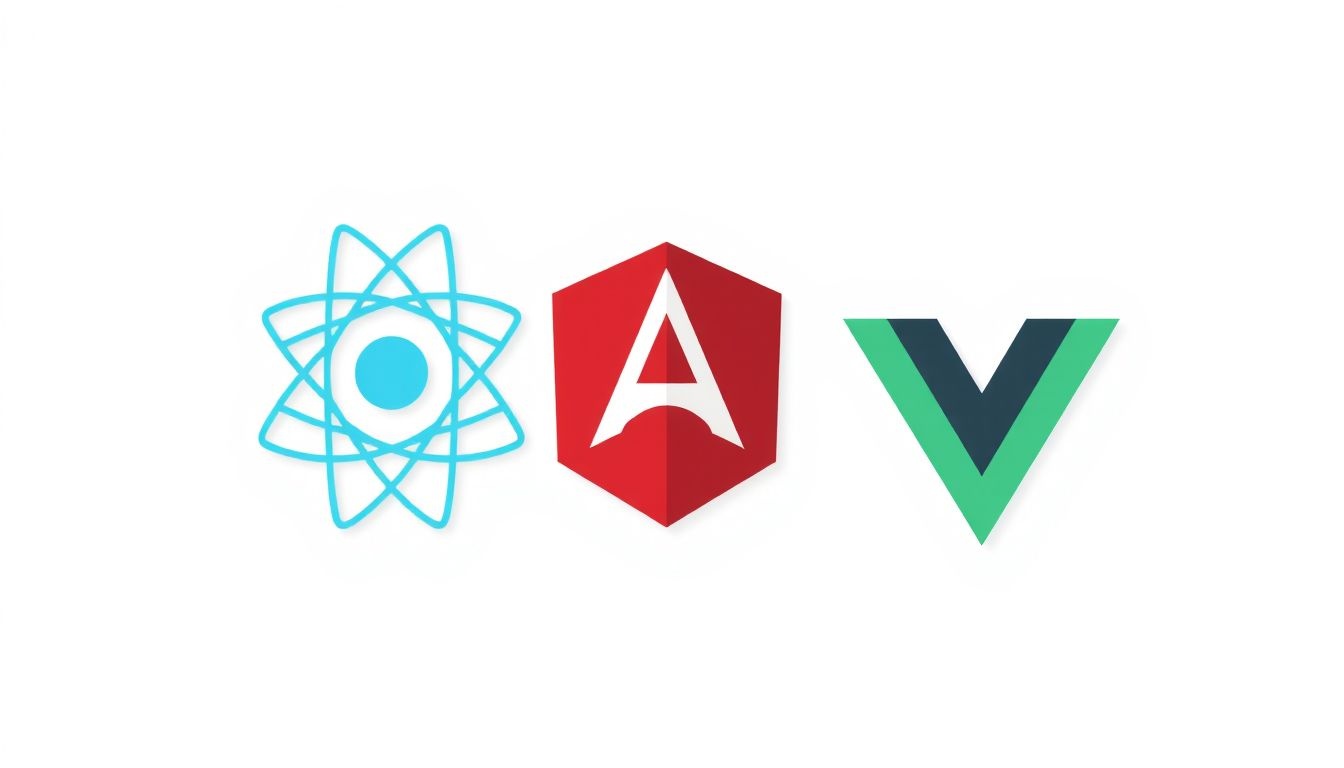A React, Angular és Vue.js gyorsabb, hatékonyabb fejlődést biztosít.