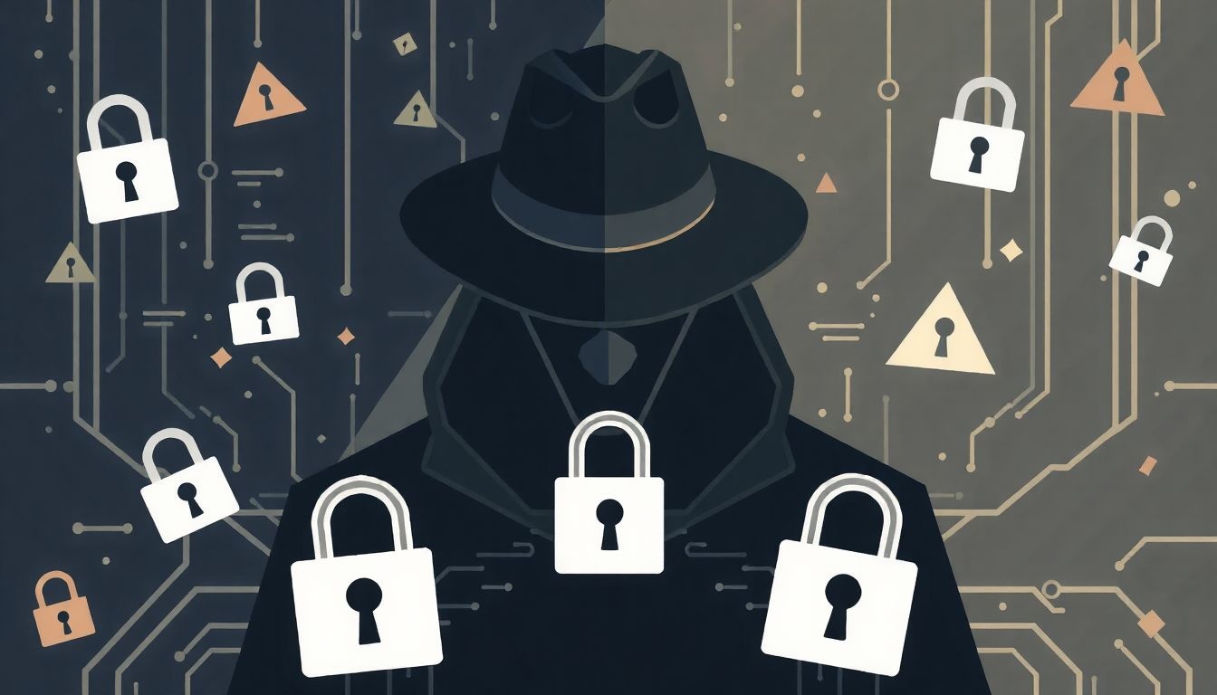 Kevin Mitnick volt az egyik legismertebb fekete kalapos hekker.