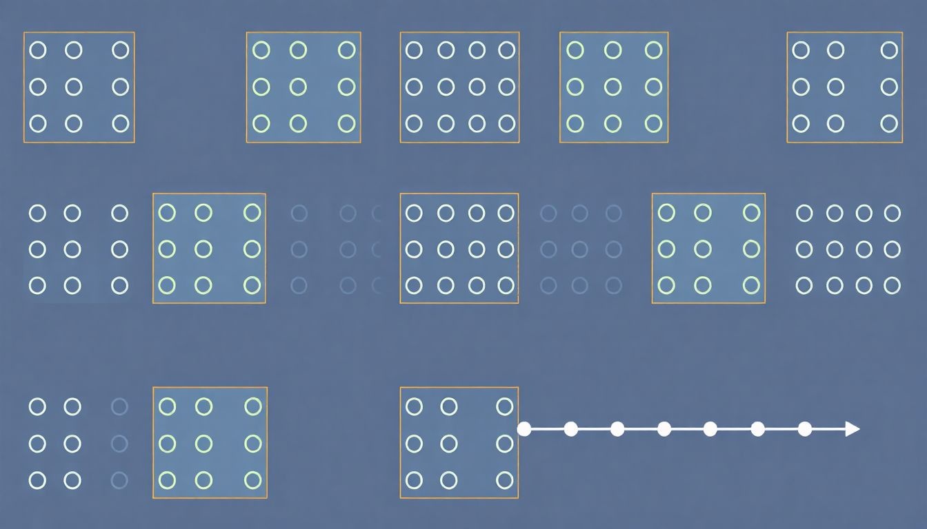 A NumPy szeletelésével hatékonyan manipulálhatók nagyméretű tömbök.