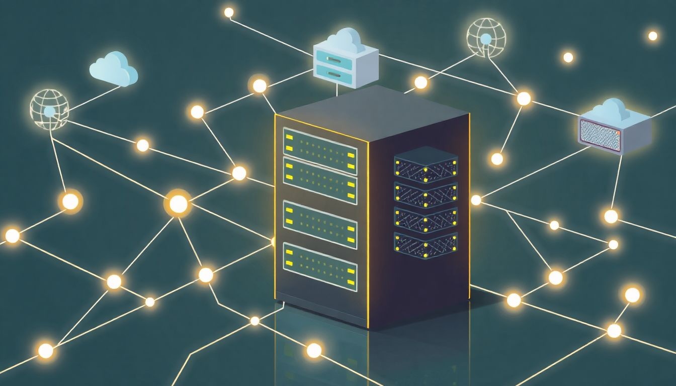 Az InfiniBand kiváló alacsony késleltetésű SAN-kommunikációhoz.