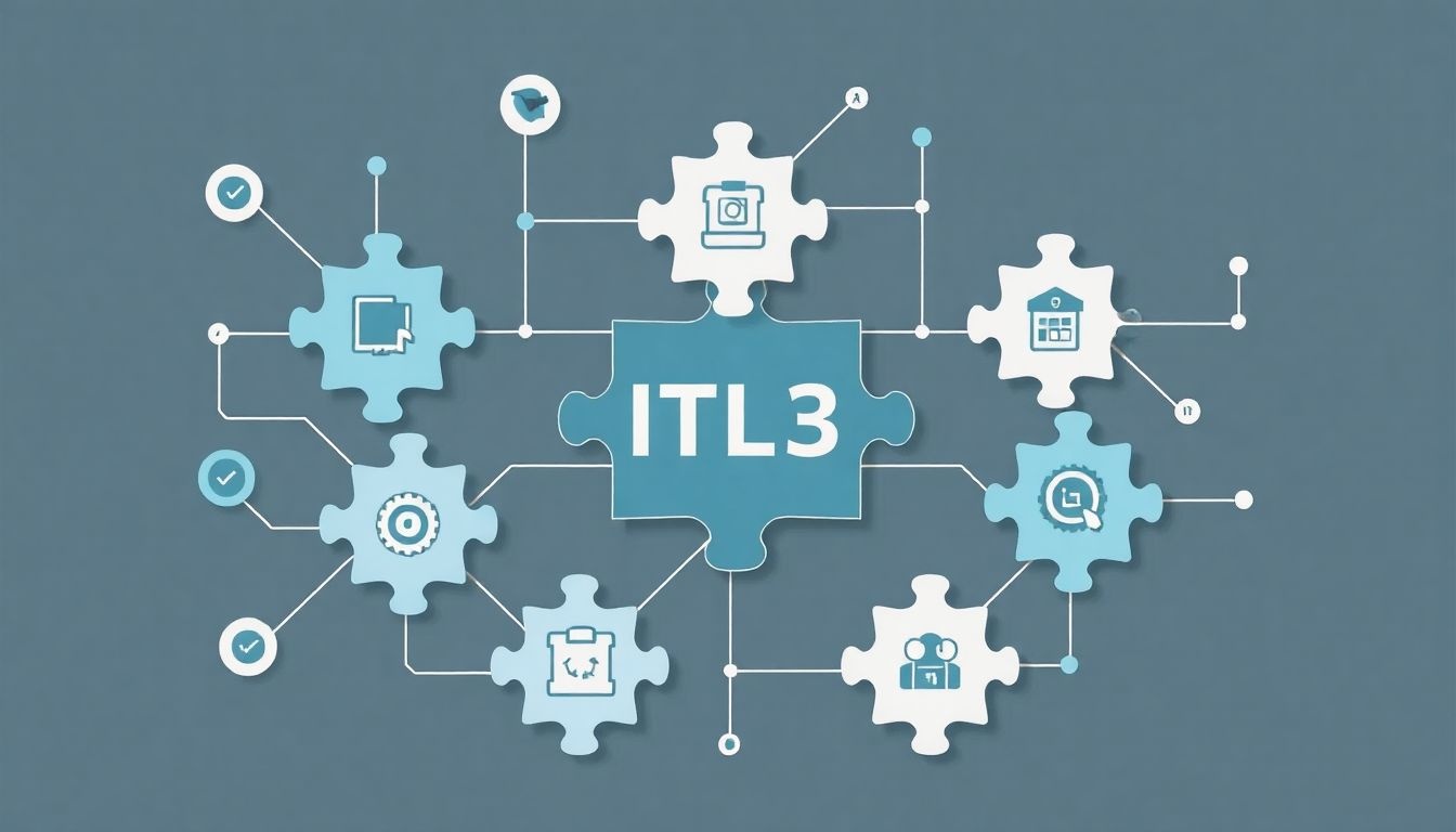 Az ITIL V3 stratégia, tervezés, átadás, működés és folyamatos fejlesztés.