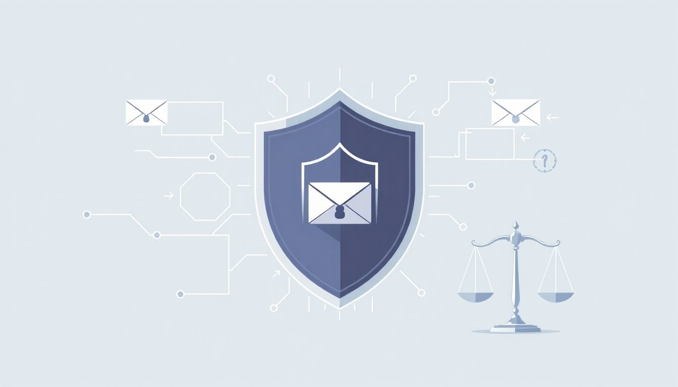 A GDPR és HIPAA kulcsfontosságú az üzenetküldési biztonságban.
