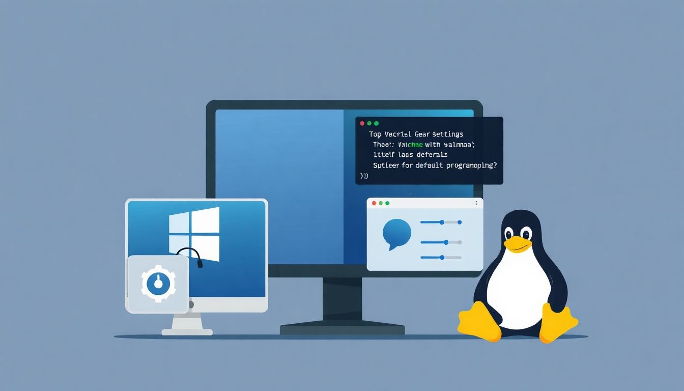 Windowsban a `assoc` és `ftype` parancsokkal módosíthatók az alapértelmezett programok.