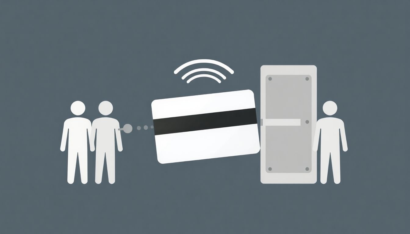 Az RFID gyors és érintésmentes azonosítást biztosít beléptetéskor.