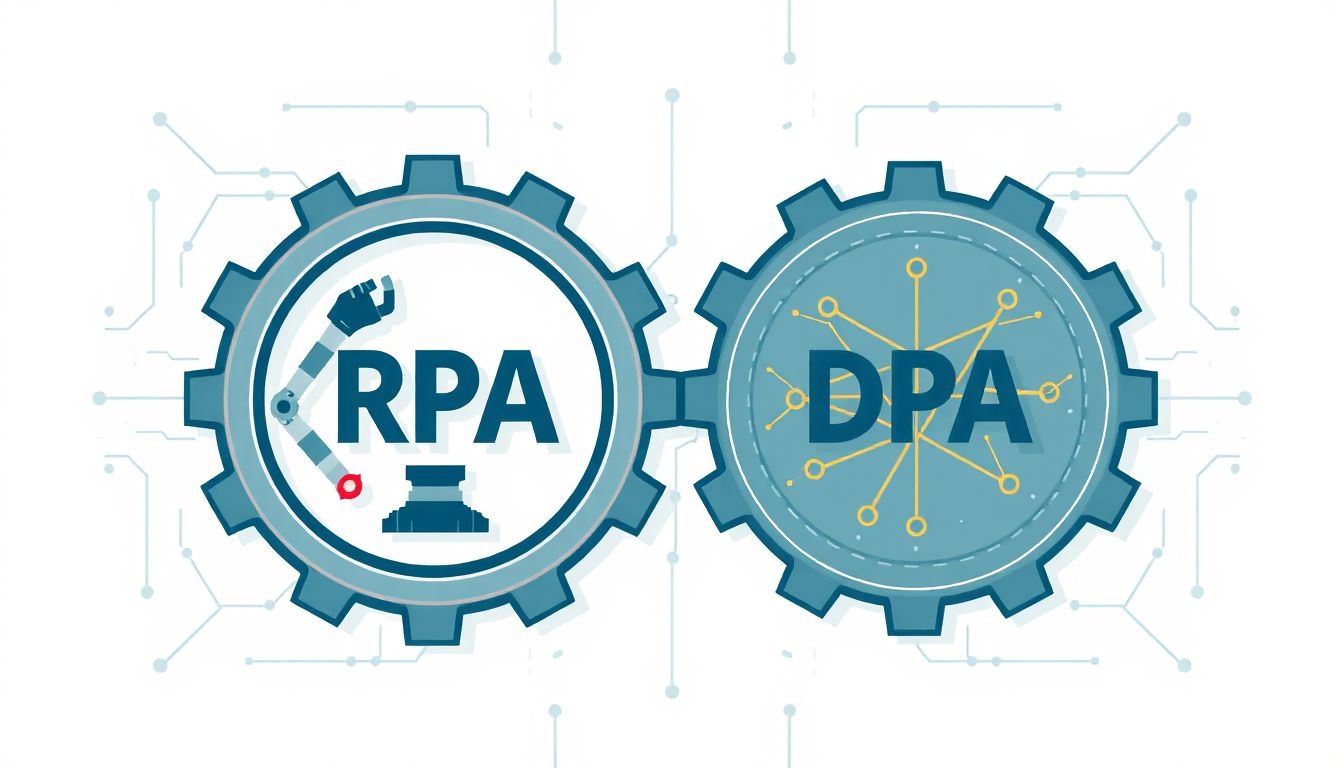 A DPA átfogóbb, míg az RPA specifikusabb folyamatokat automatizál.