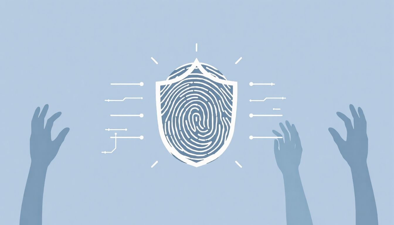 Az ujjlenyomat-azonosítás gyors és egyedi biometrikus hitelesítés.