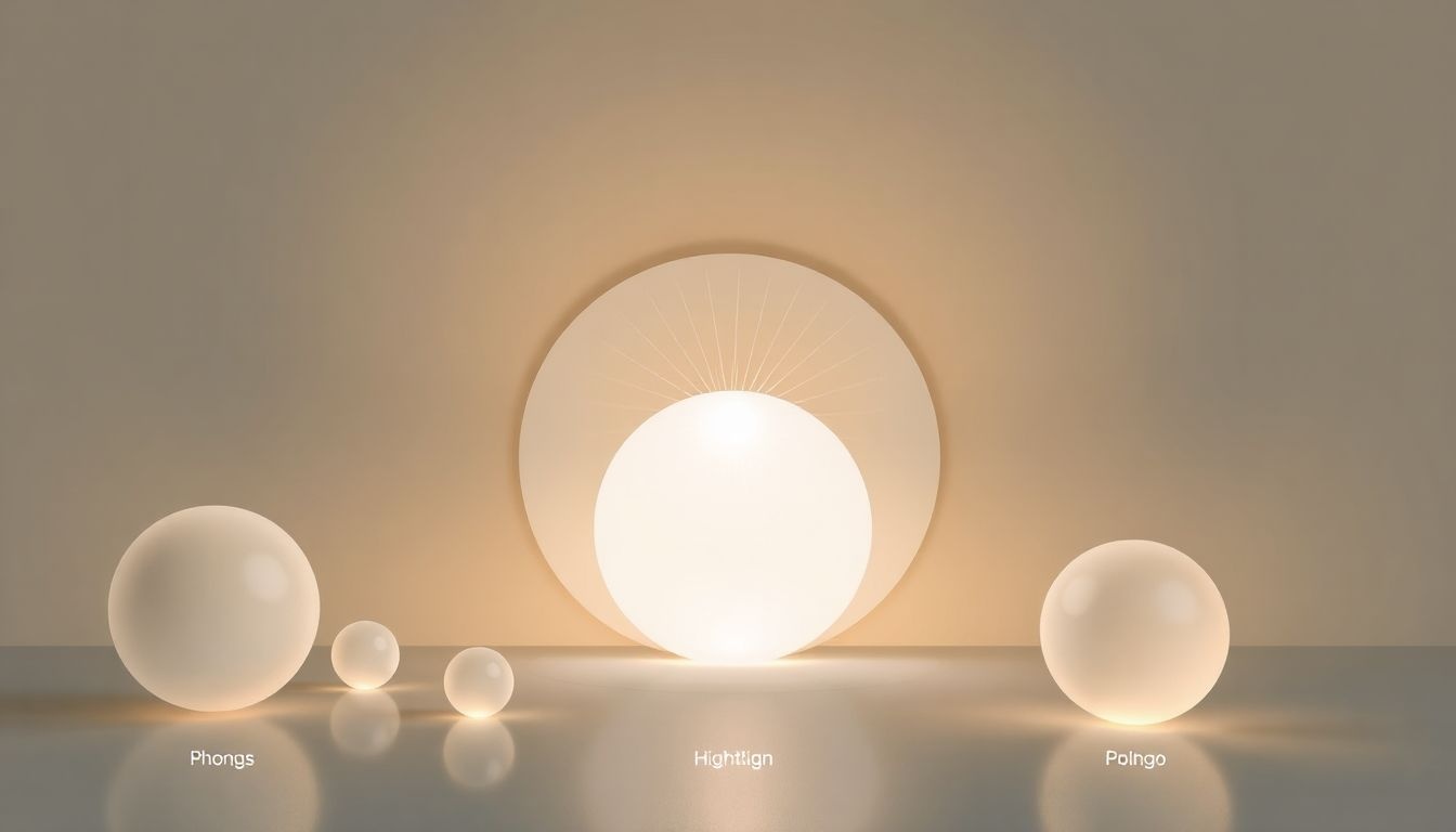 A Phong-modell valósághű fényvisszaverődést szimulál az OpenGL-ben.